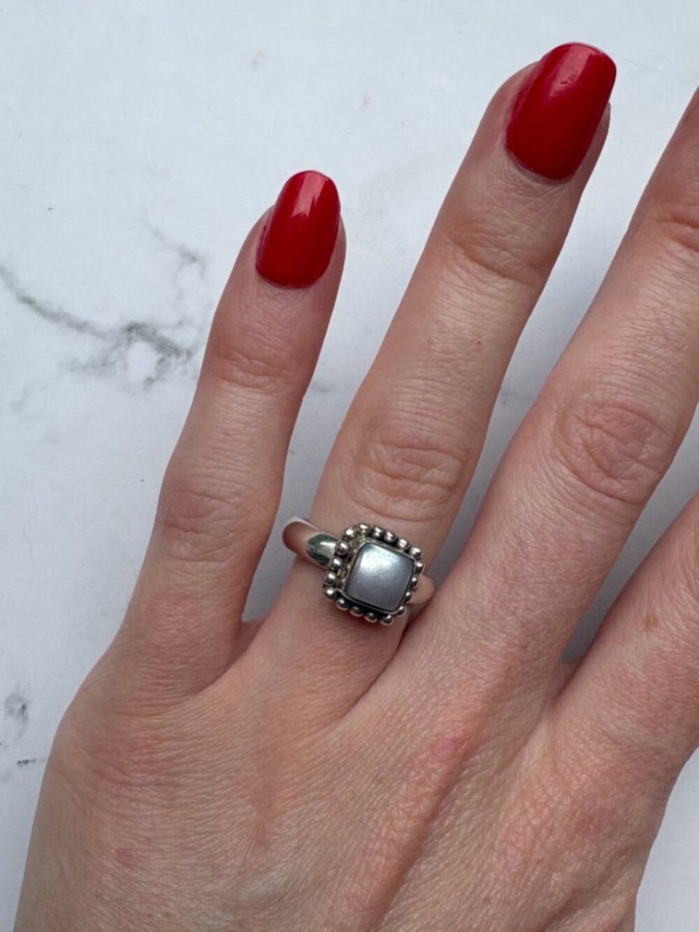 Retired Silpada Pearl Ring